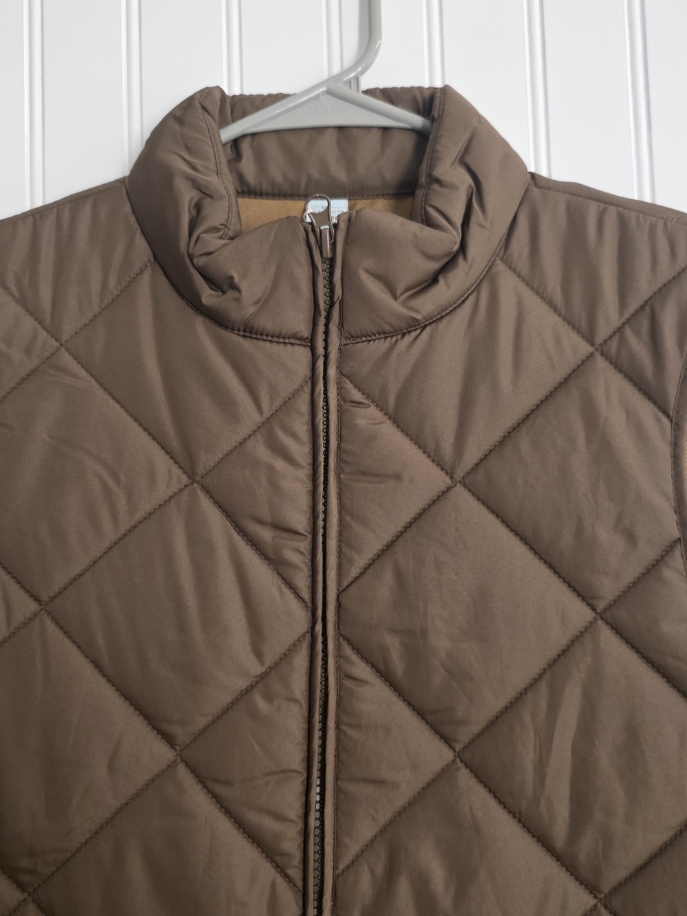 Class Club Quilted Brown Boy's Vest Size 18/20 - Picture 2 of 8